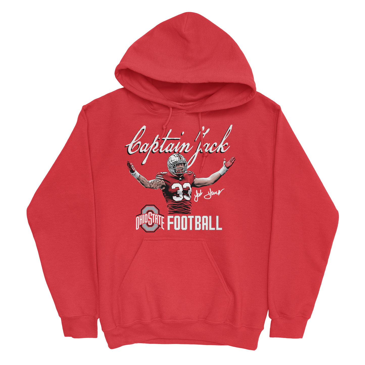 EXCLUSIVE RELEASE: Jack Sawyer Captain Jack Red Hoodie