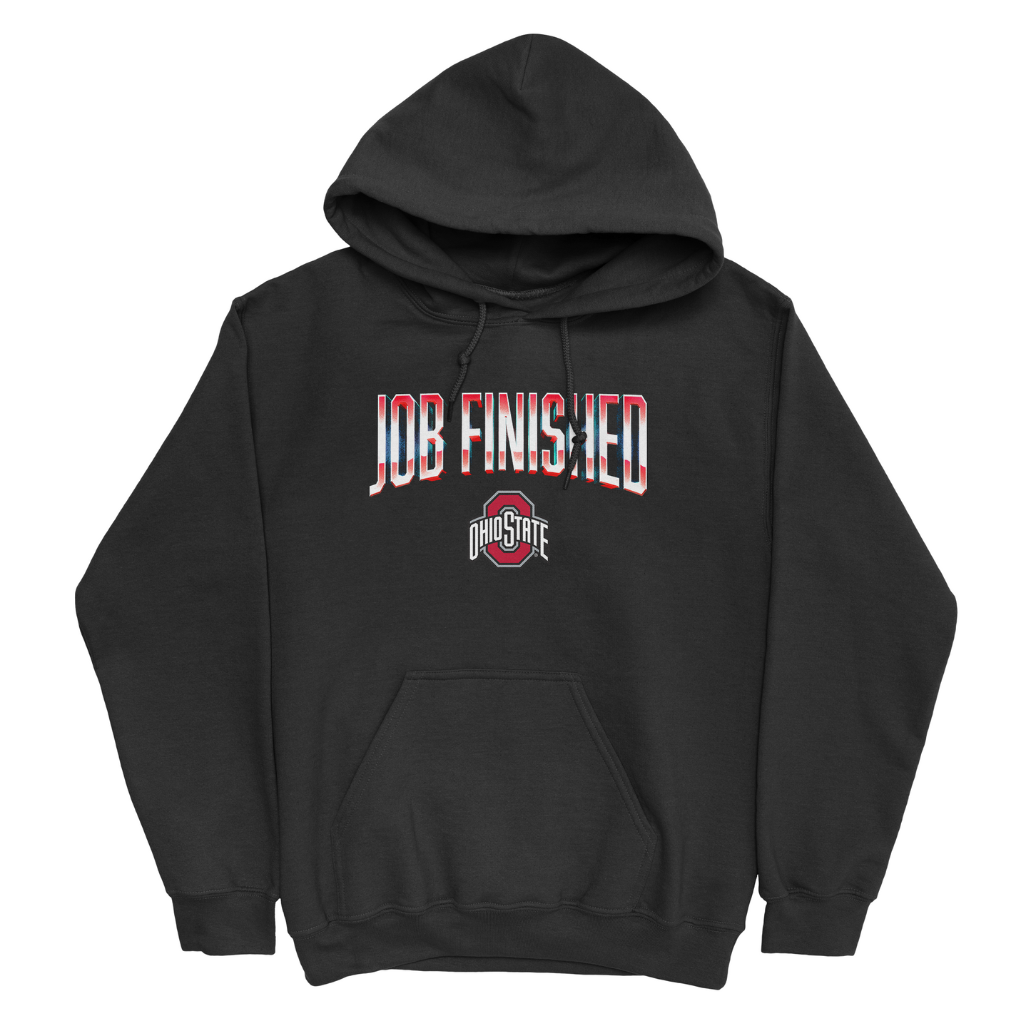 Ohio State Football "Job Finished" Black Hoodie