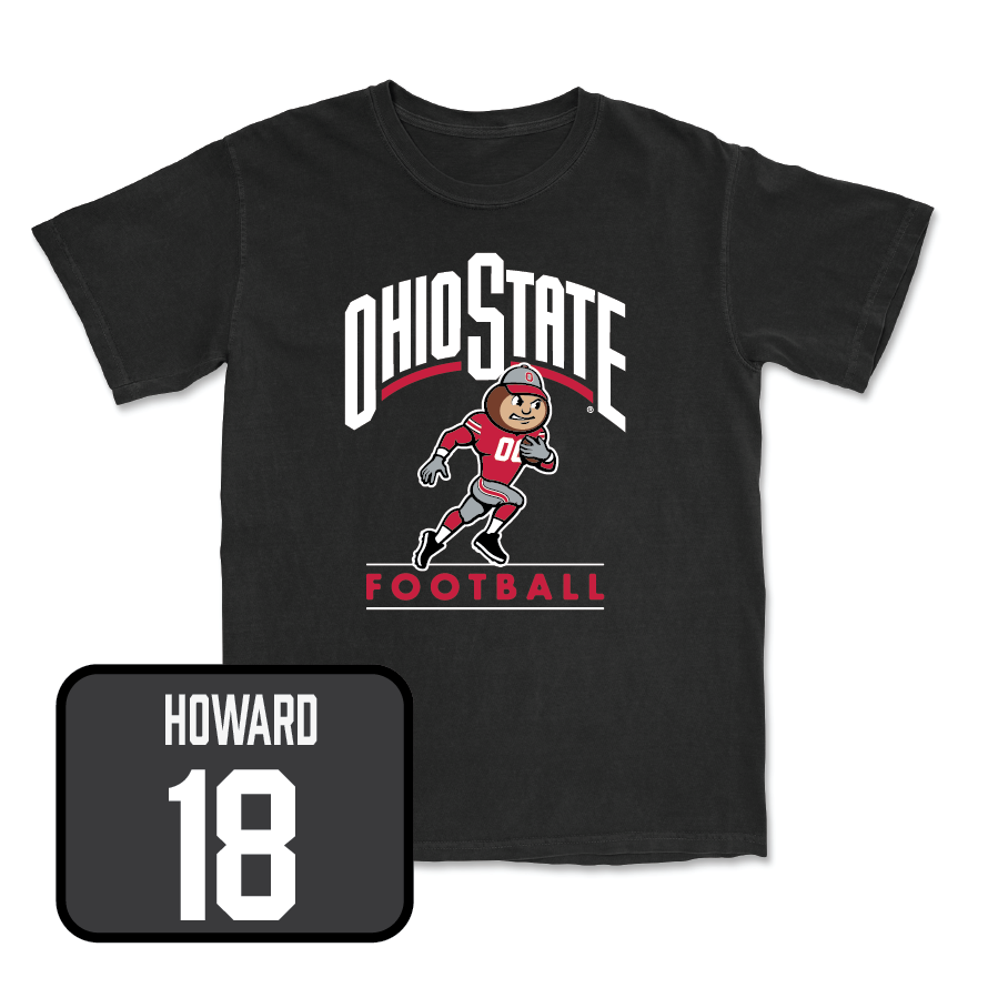 Black Football Gridiron Tee   - Will Howard