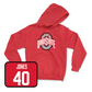 Red Baseball Team Hoodie  - Jaylen Jones