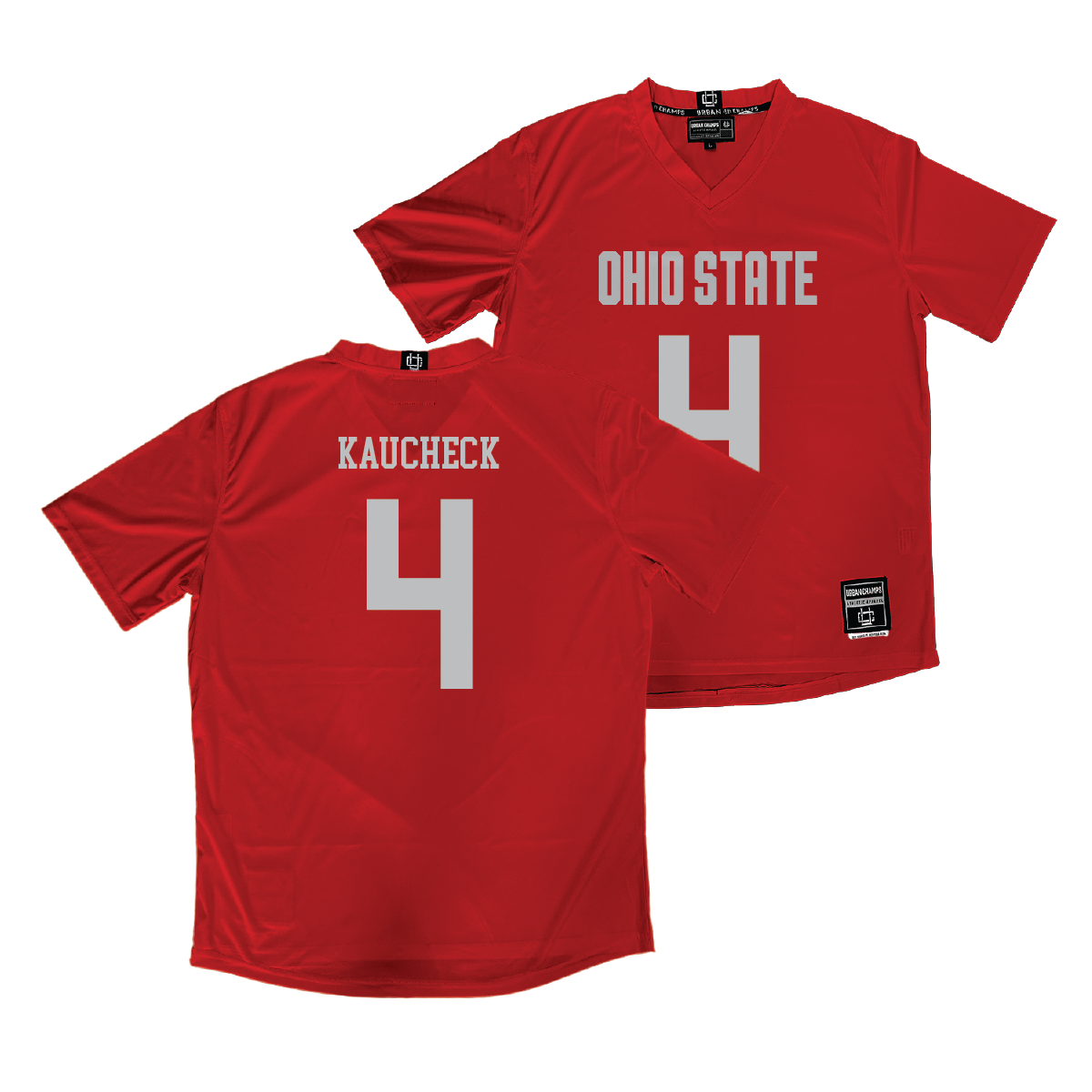Ohio State Women's Lacrosse Red Jersey - Kaite Kaucheck | #4