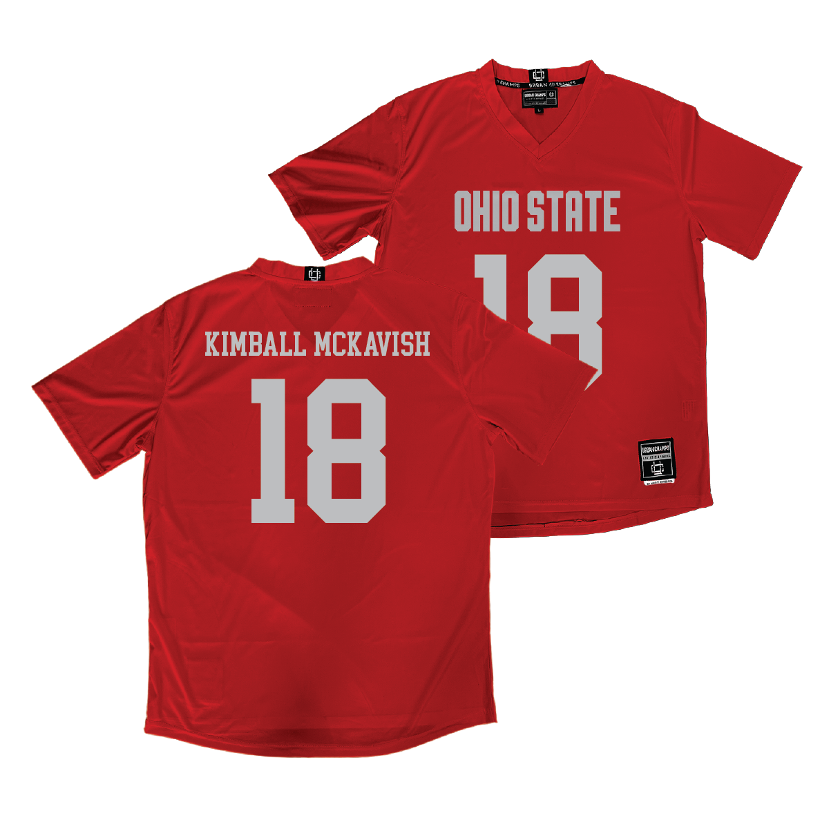 Ohio State Women's Lacrosse Red Jersey - Amani Kimball-McKavish | #18