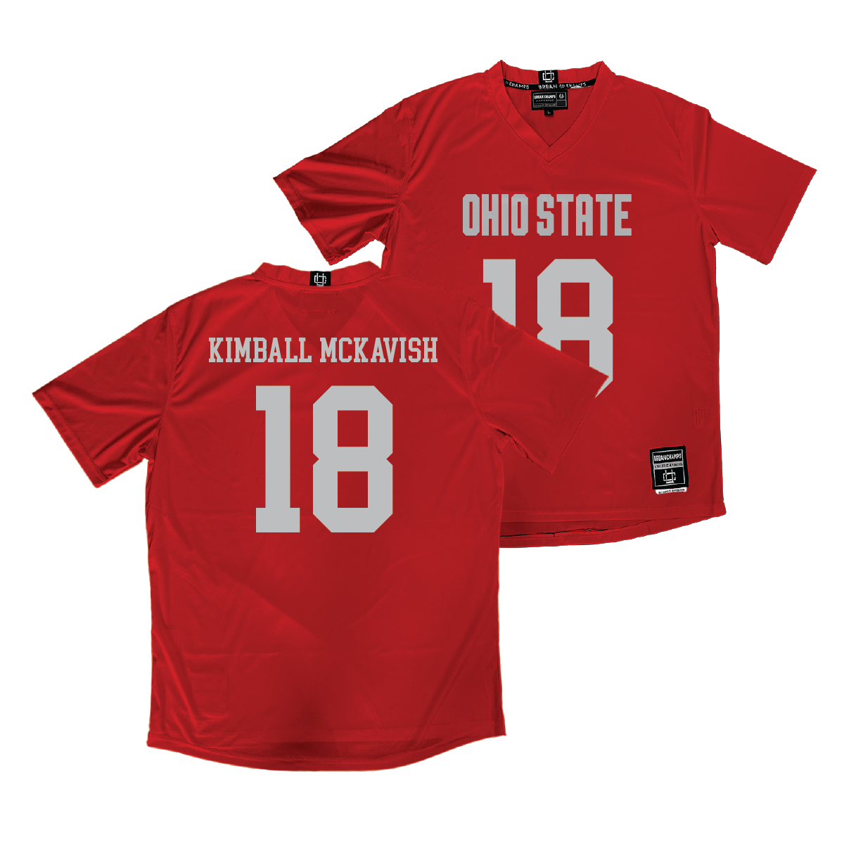 Ohio State Women's Lacrosse Red Jersey - Amani Kimball-McKavish