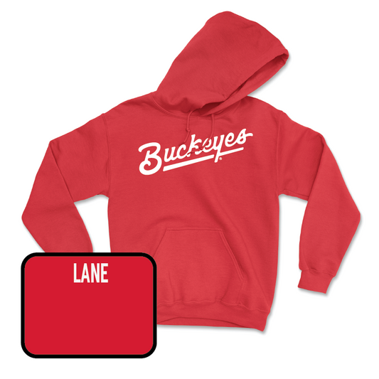 Red Swimming & Diving Script Hoodie  - Lucas Lane