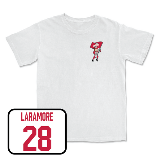 Men's Soccer White Brutus Comfort Colors Tee  - Luke Laramore