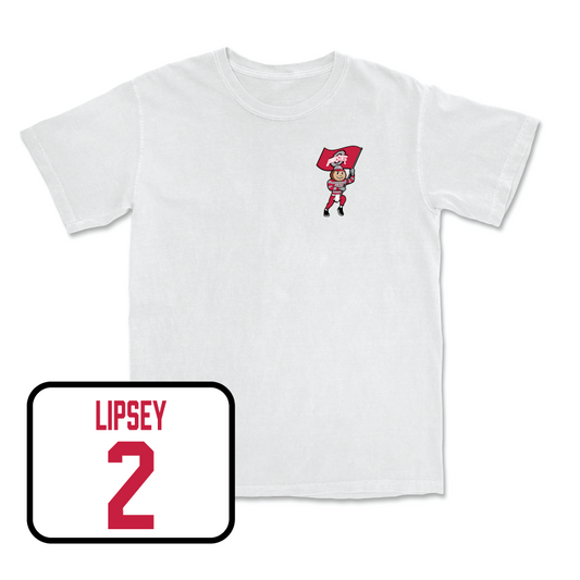 Baseball White Brutus Comfort Colors Tee - Trey Lipsey