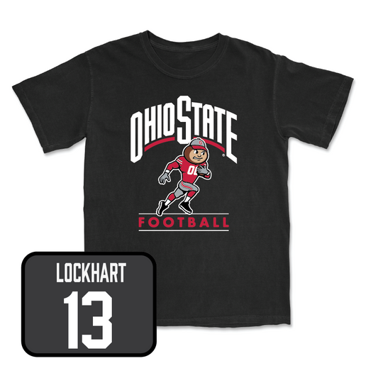 Black Football Gridiron Tee   - Miles Lockhart