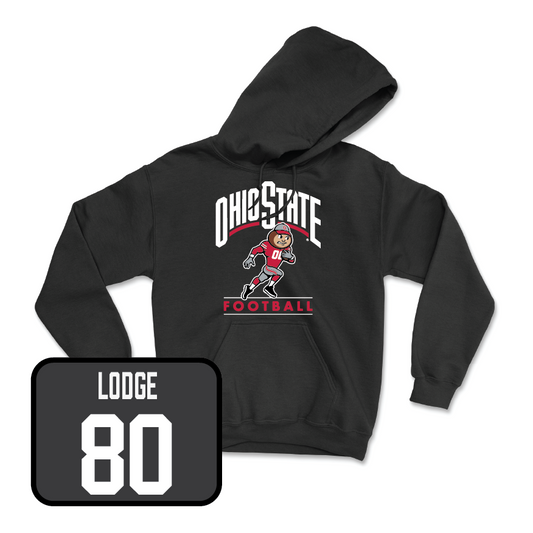 Black Football Gridiron Hoodie  - Shawn Lodge