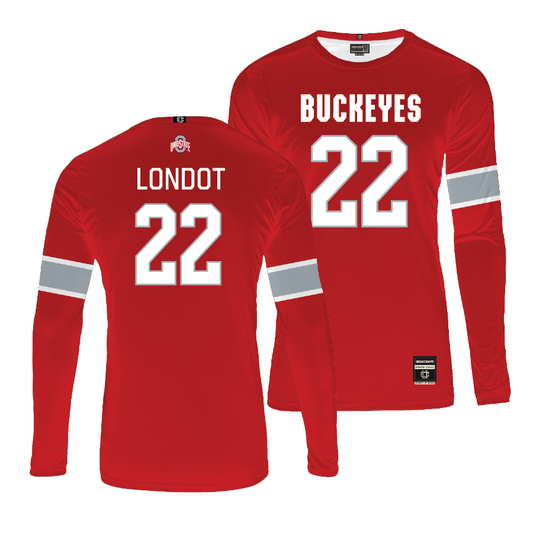 Ohio State Women's Red Volleyball Jersey - Emily Londot | #22