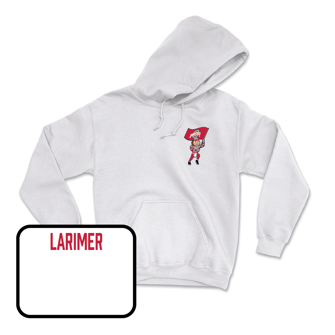 White Fencing Brutus Hoodie - Katherine Larimer