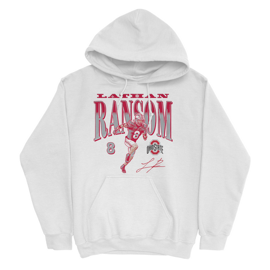 EXCLUSIVE RELEASE: Lathan Ransom Signature White Hoodie