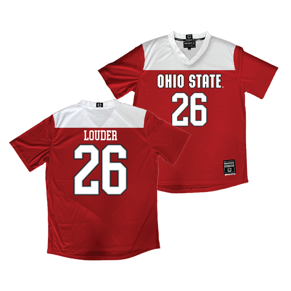 Ohio State Women's Soccer Red Jersey - Sophia Louder | #26