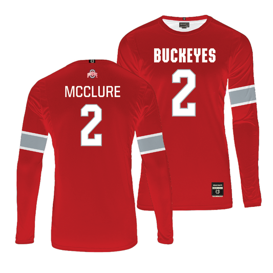 Ohio State Women's Red Volleyball Jersey - Anna McClure | #2