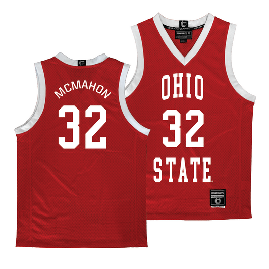 Ohio State Women's Red Basketball Jersey - Cotie McMahon