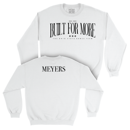 EXCLUSIVE DROP: Ohio State Dance Team "Built For More" Crewneck - Hailey Meyers