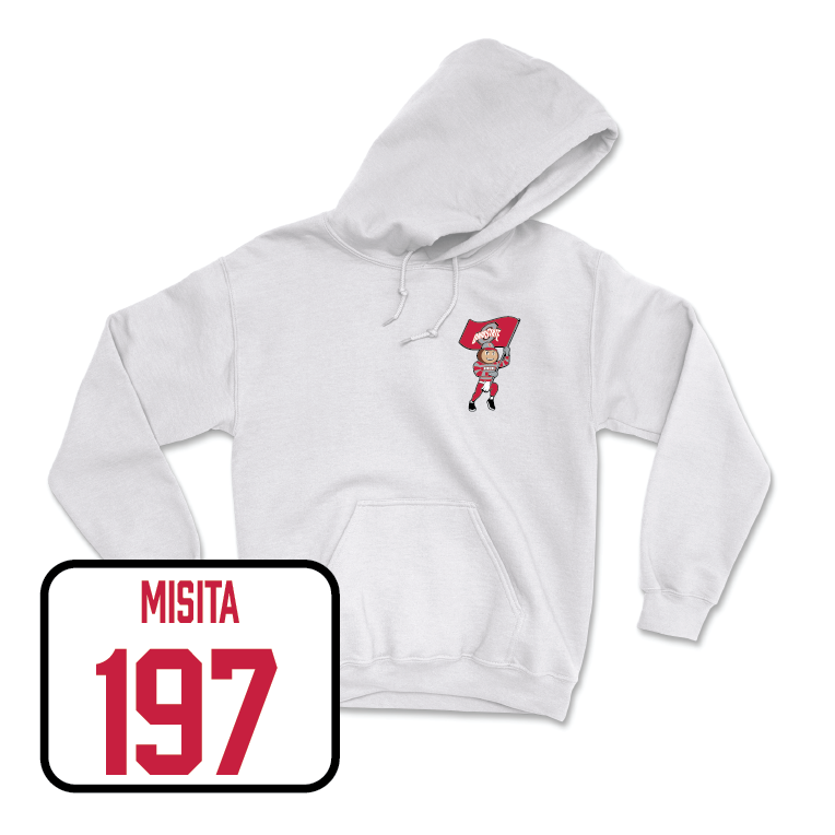 Wrestling White Brutus Hoodie - Mike Misita