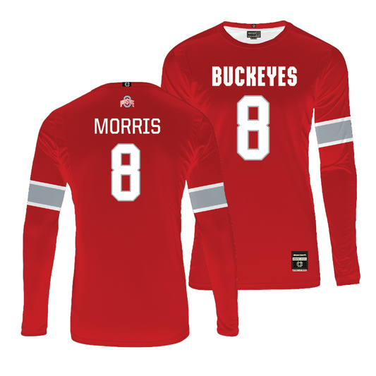 Ohio State Women's Red Volleyball Jersey - Anna Morris | #8