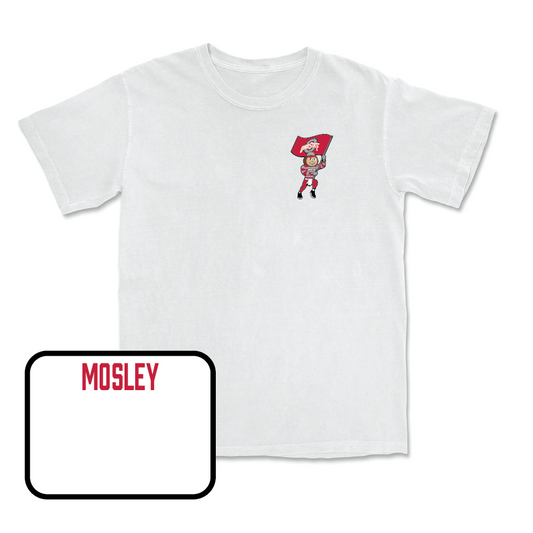 Track & Field White Brutus Comfort Colors Tee   - Aniya Mosley