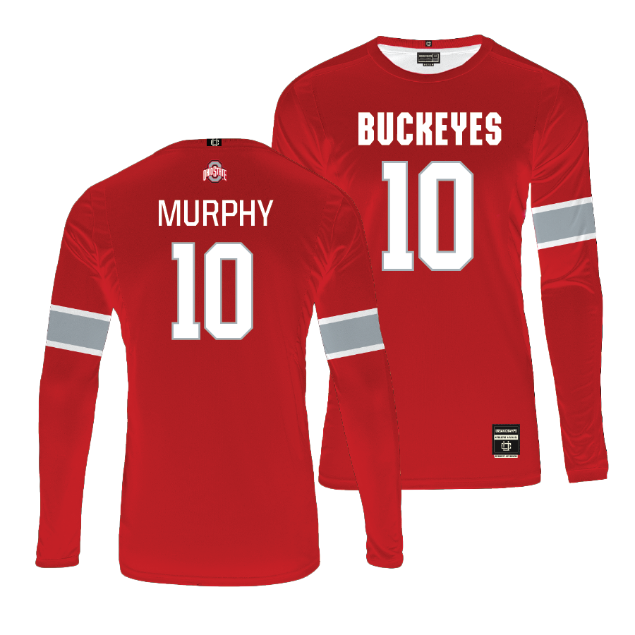 Ohio State Women's Red Volleyball Jersey - Lauren Murphy