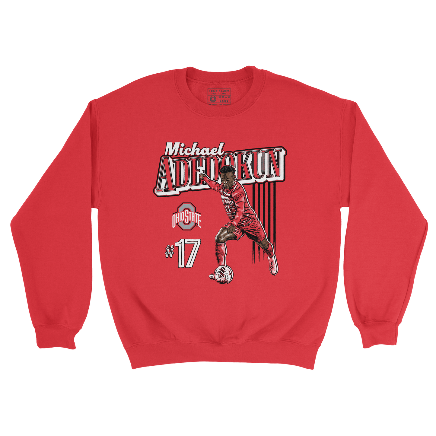 EXCLUSIVE RELEASE: Michael Adedokun Classics Red Crew