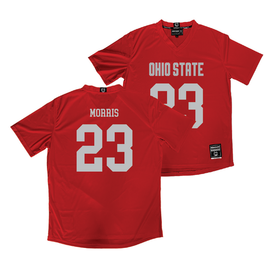 Ohio State Women's Lacrosse Red Jersey - Claire Morris