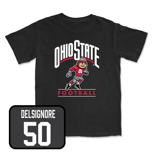 Black Football Gridiron Tee Youth Small / Alec DelSignore | #50