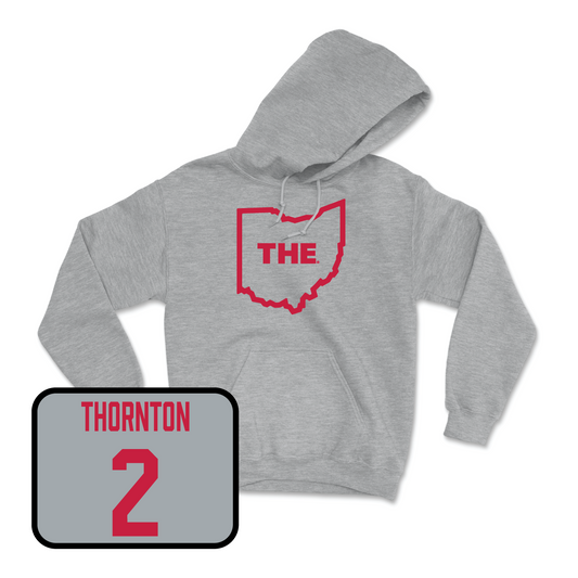 Sport Grey Men's Basketball The Hoodie Youth Small / Bruce Thornton | #2