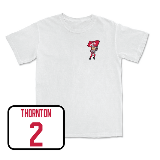 White Men's Basketball Brutus Comfort Colors Tee Youth Small / Bruce Thornton | #2