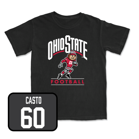 Football Black Gridiron Tee - Cade Casto