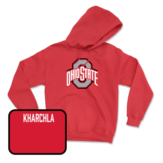 Red Wrestling Team Hoodie Youth Small / Carson Kharchla