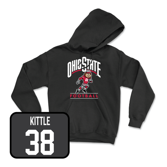 Football Black Gridiron Hoodie - Carnell Tate