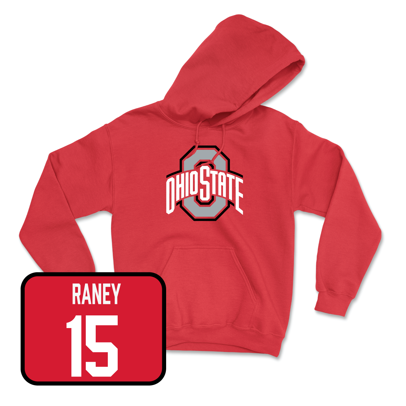Red Men's Lacrosse Team Hoodie Youth Small / Carson Raney | #15