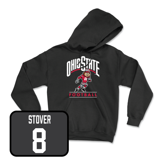 Black Football Gridiron Hoodie Youth Small / Cade Stover | #8