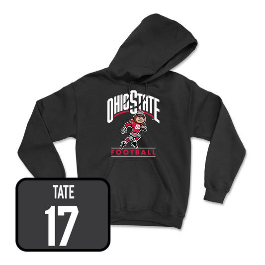 Black Football Gridiron Hoodie Youth Small / Carnell Tate | #17