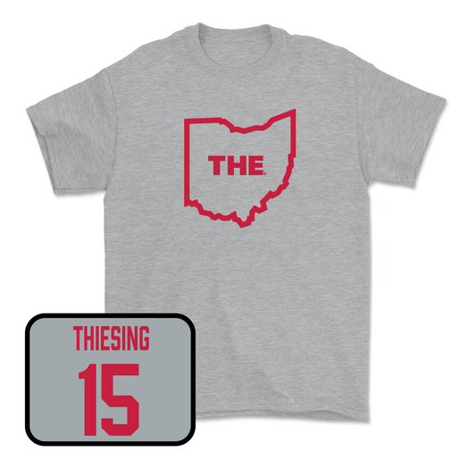 Sport Grey Men's Ice Hockey The Tee Youth Small / Cam Thiesing | #15