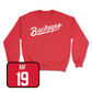 Red Football Script Crew 3 Youth Small / Chad Ray | #19