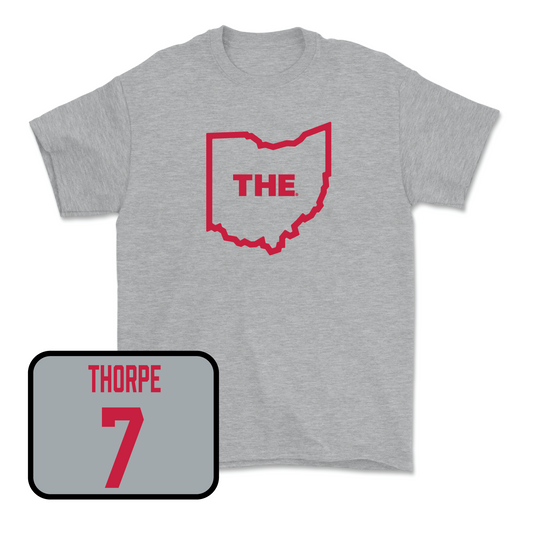 Sport Grey Women's Volleyball The Tee Youth Small / Chelsea Thorpe | #7