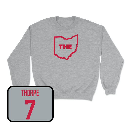 Sport Grey Women's Volleyball The Crew Youth Small / Chelsea Thorpe | #7