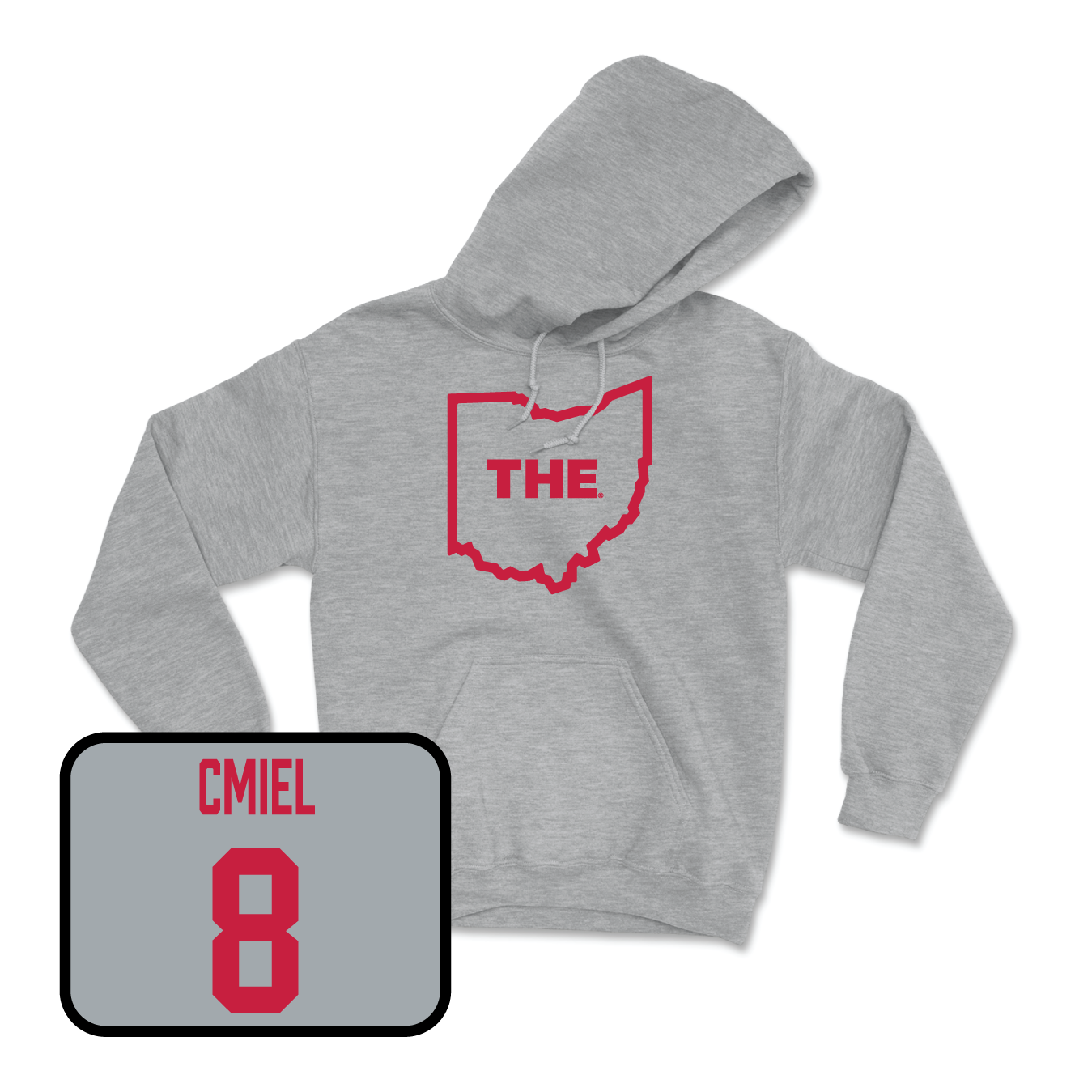 Sport Grey Men's Lacrosse The Hoodie 2 Youth Small / Connor Cmiel | #8