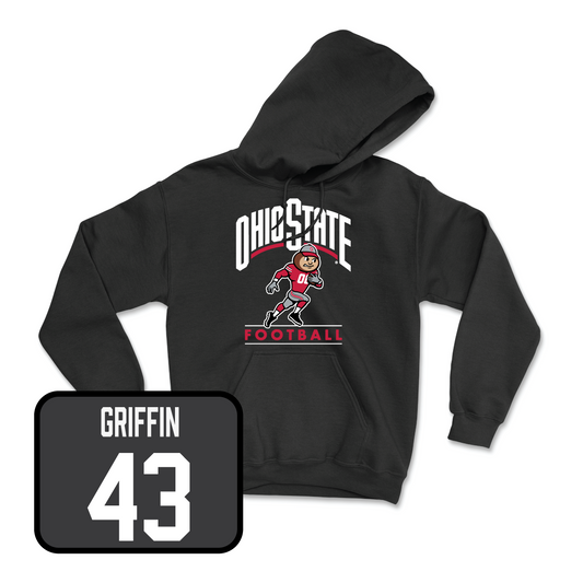 Black Football Gridiron Hoodie Youth Small / Diant Griffin | #62