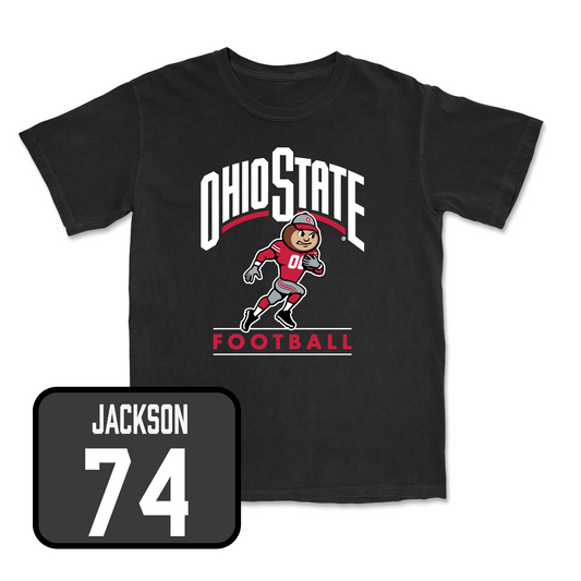 Black Football Gridiron Tee Youth Small / Donovan Jackson | #74