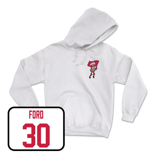 White Field Hockey Brutus Hoodie Youth Small / Ellen Ford | #30