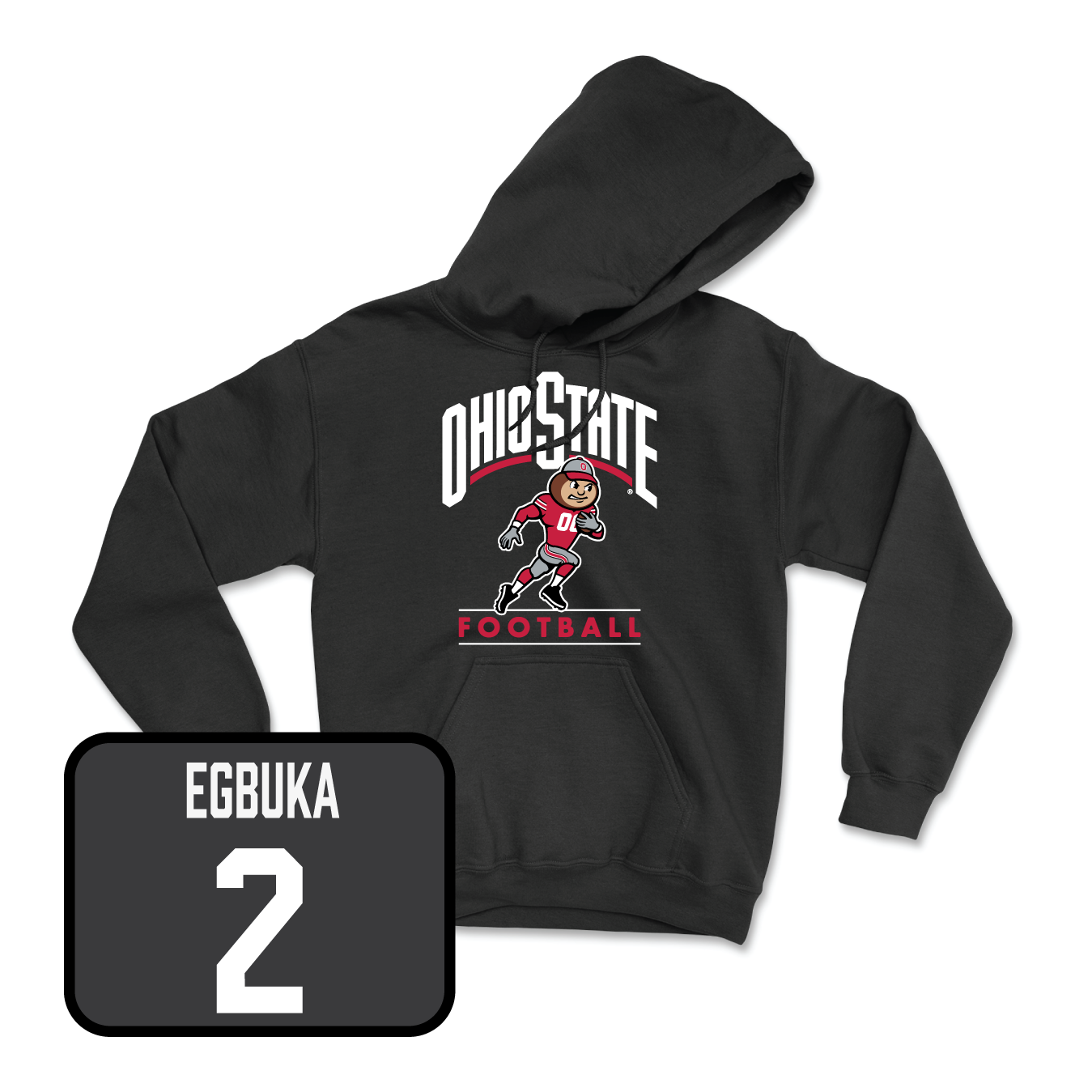 Football Black Gridiron Hoodie - George Fitzpatrick