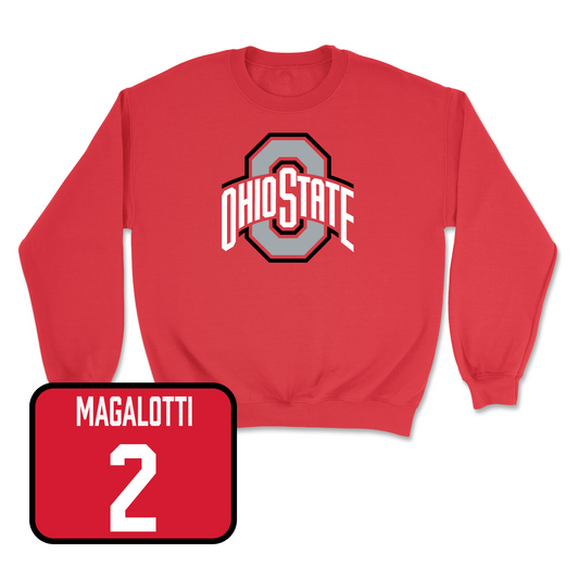 Red Women's Lacrosse Team Crew 2 Youth Small / Emily Magalotti | #2
