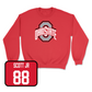 Red Football Team Crew 4 Youth Small / Gee Scott Jr. | #88