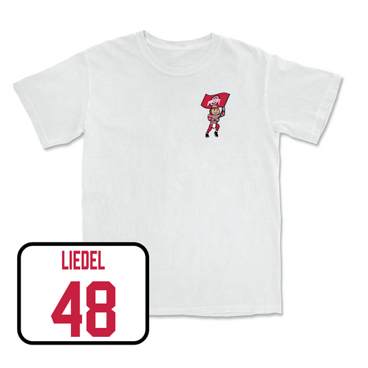 White Men's Lacrosse Brutus Comfort Colors Tee 2 Youth Small / Griffin Liedel | #48