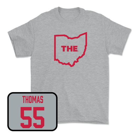 Sport Grey Baseball The Tee Youth Small / Hank Thomas | #55