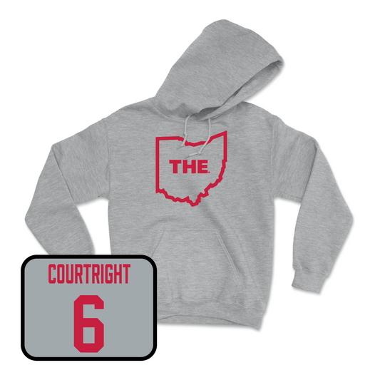 Sport Grey Field Hockey The Hoodie 2 Youth Small / Jessica Courtright | #6