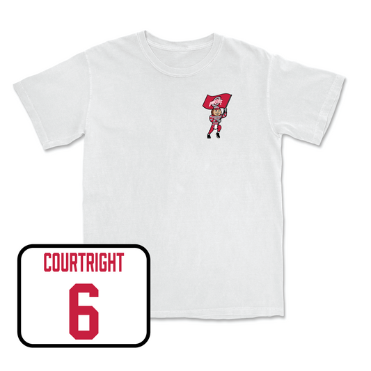 White Field Hockey Brutus Comfort Colors Tee 2 Youth Small / Jessica Courtright | #6