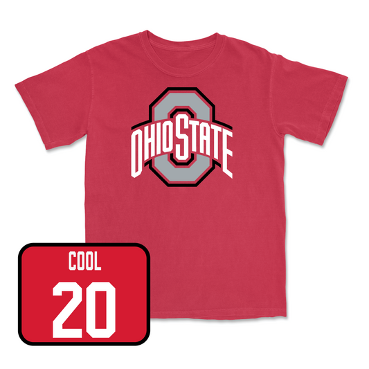 Red Men's Lacrosse Team Tee 3 Youth Small / Jonny Cool | #20